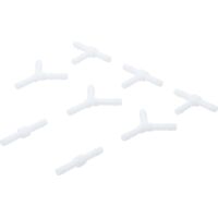 Assortiment raccords tuyau bgs blanc 5 mm pom