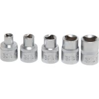 BGS Jeu de douilles triangulaires M5 - M12 (8 - 16,5 mm) 5 pces - 8608