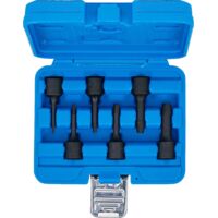 Jeu de douilles spiralées/extracteur de vis 10 mm (3/8") 2 - 10 mm 6 pièces Kraftmann
