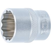 Douille bgs technic chromé 24 mm acier 12 5 mm