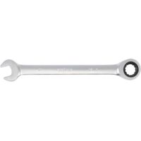 Bgs Technic – Clé mixte à cliquet 24 mm – Acier chrome-vanadium – Denture fine 72 dents pour espaces restreints – 6524
