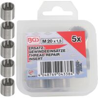 BGS Douilles filetées de rechange M20 x 1,5 mm 5 pces - 9434-1