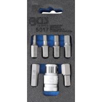 Jeu embouts tournevis bgs technic acier chrome vanadium