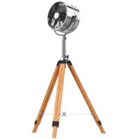 Ventilateur sur pied CECOTEC EnergySilence 1200 Woody 80W 3 vitesses D30cm Orange