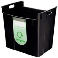 Leitz 52090095 poubelle Leitz Polypropylène (PP) Noir