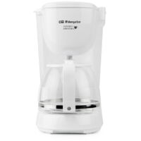 Orbegozo Cafetera de goteo CG 4051,filtro permanente extraible,jarra de 1,25L,apagado automatico