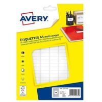 Étiquettes adhésives 8 x 20 mm Avery ETE144 - Boîte de 2304