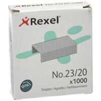 Rexel Agrafes 23/20 galvanisées -boîte de 1000-.