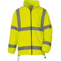 Giacca Yoko in pile Hi-Vis Giallo M