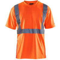 T-shirt de travail haute visibilité col V 3313 - Orange fluo XXL