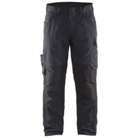 Pantalon de travail stretch 1495 - Noir/Gris foncé S - FR(38) - SE(C44) - Courtes