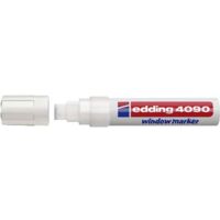 Edding 4090 4-4090049 Marqueur craie blanc 4 mm, 15 mm Y20480