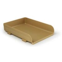 ARDA 85510CA bac de rangement de bureau Plastique Caramel