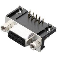 encitech DRB-09F-TBG-110 2103-2100-11 Embase SUB-D femelle 90 ° Nombre de pôles: 9 pin à souder 1 pc(s) Tray R514041