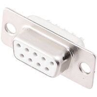 encitech DM09-SS-W 2108-0200-11 Embase SUB-D femelle 180 ° Nombre de pôles: 9 fût à souder 1 pc(s) Tray R510901