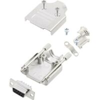 Kit embase SUB-D femelle Nombre de pôles: 9 encitech MHDM-09-DMS-K 6355-0006-11 180 ° fût à souder 1 set S768531