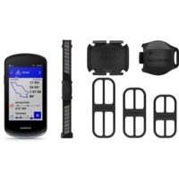 Ordinateur de vélo sans fil 8,89 cm – GPS, altimètre barométrique, IPX7, autonomie 35h, mémoire 32 Go, écran couleur tactile – Noir – Garmin