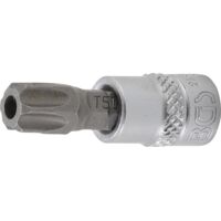BGS BIT DOUILLE, 6,3 MM, 1/4, PROFIL EN T AVEC ALÉSAGE, T50, 2165 DE T50
