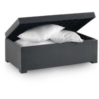 Coffre de jardin 315 litres en polypropylène – Dimensions 117x63x43 cm – Protection UV – Imperméable et recyclable – Shaf