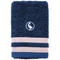 Serviette de visage bleu marine 30x50cm 100% Coton 500GSM El Ganso