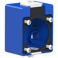 Boîtier en saillie pour prises P-Nova 1040-0 et 1050-0, bleu