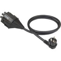 NRGkick 20001005 cable de transmission Black Plug type E+F