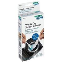 GREEN Kit de nettoyage du capteur CLEAN pour appareils photo plein cadre (4 pièces)