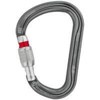 Mousqueton aluminium WILLIAM, Screw-Lock