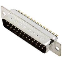 Embase SUB-D mâle Nombre de pôles: 25 encitech DB25-SP 2101-0180-03 180 ° fût à souder 1 pc(s) Tray R516661
