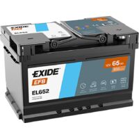 BATTERIE EXIDE EFB LB3 12V 65AH 650A 278X175X175 +D EL652