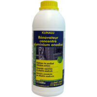 Nettoyant concentré aluminium anodisé 1 l – Neutralise dépôts graisseux et salins – Restaure l'aspect brillant – Pour surfaces fortement encrassées – Matt Chem