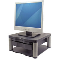 Fellowes Support Monitor Premium Plus Graphite Ergonomique
