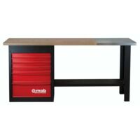 Établi mondelin fixed workbench 1000 kg 6 tiroirs