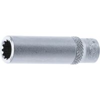 BGS Douille pour clé, Gear Lock, longue 6,3 mm (1/4") 8 mm