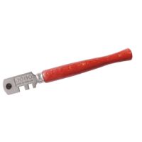 Outil du vitrier Dedra jobo 6 roues acier manche bois