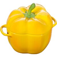 Staub Cocotte en céramique jaune 0,45 L résistante