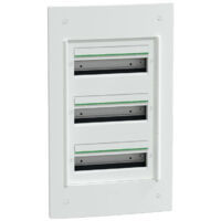 PrismaSeT XS - Coffret encastré 3 rangées 13 modules - sans porte (LVSXS313)