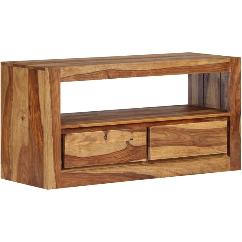 Mueble para TV de madera maciza de Sheesham 80x30x40 cm vidaXL