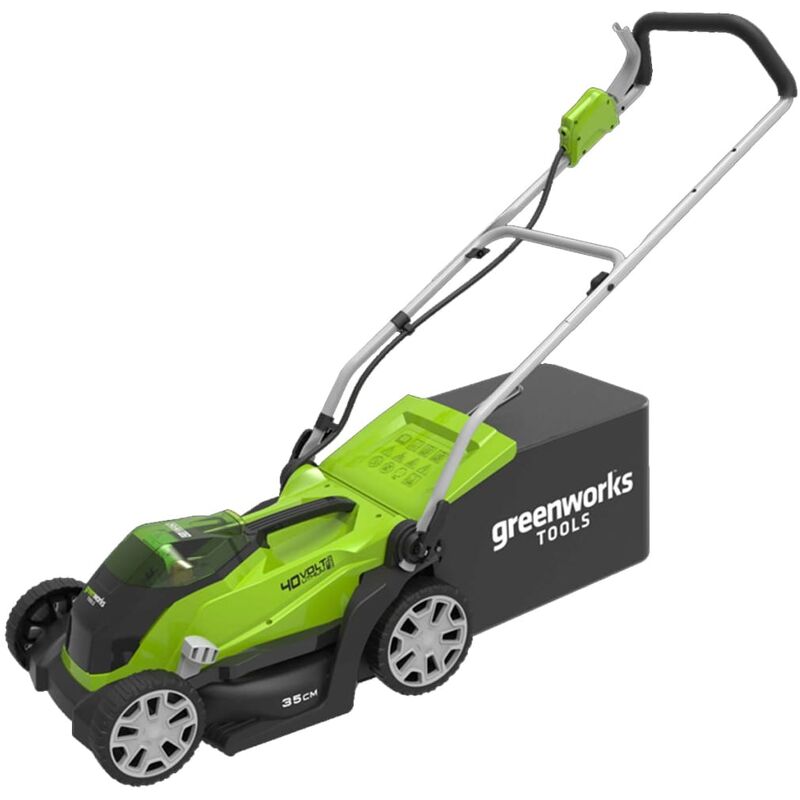 Cortacésped G40LM35 con batería 2x40 V 2 Ah 2501907UC Greenworks