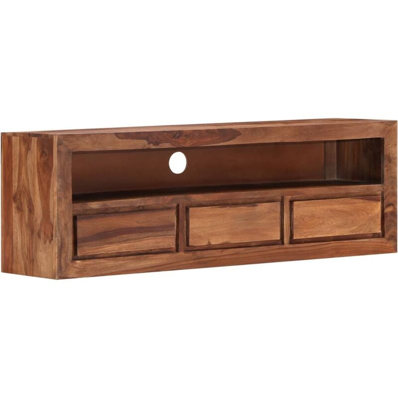 Mueble para TV madera maciza de sheesham 120x30x40 cm vidaXL