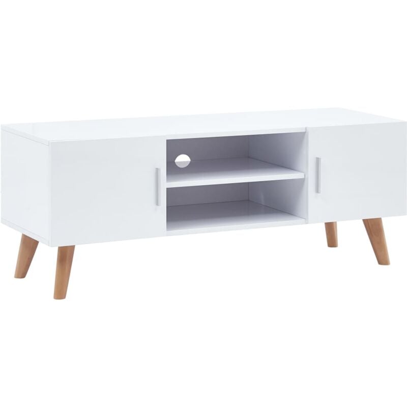 Mueble para el televisor 120x40x46 cm MDF blanco vidaXL