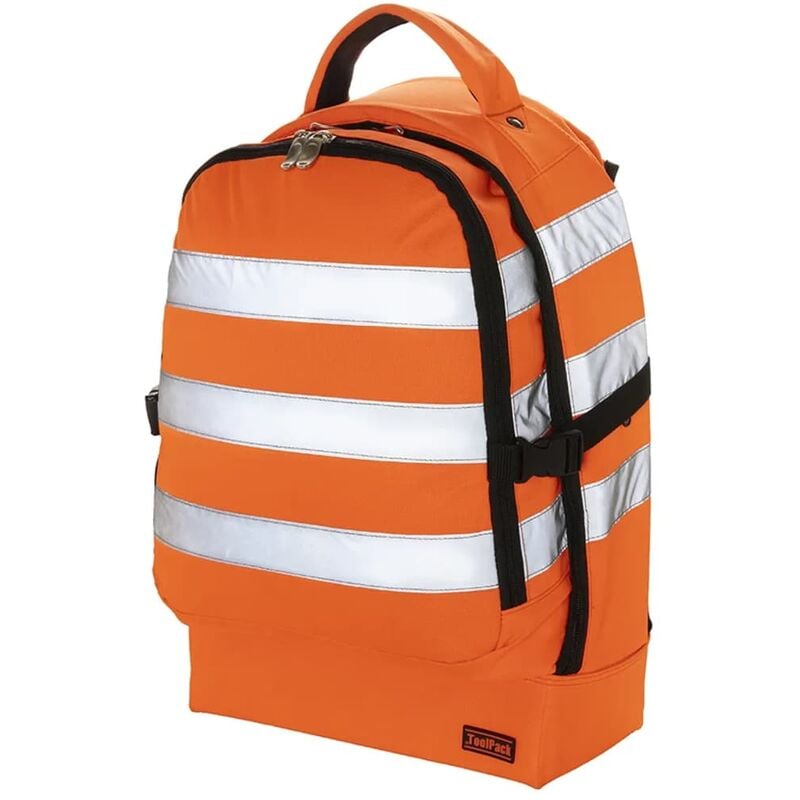 Mochila de herramientas alta visibilidad Guard naranja negro Toolpack