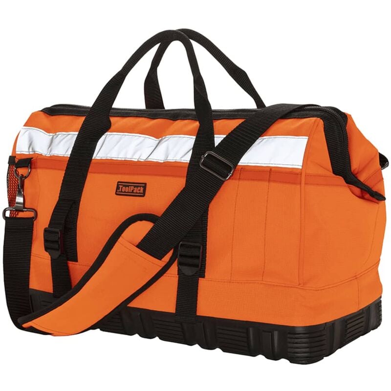 Bolso de herramientas alta visibilidad Profile naranja negro Toolpack