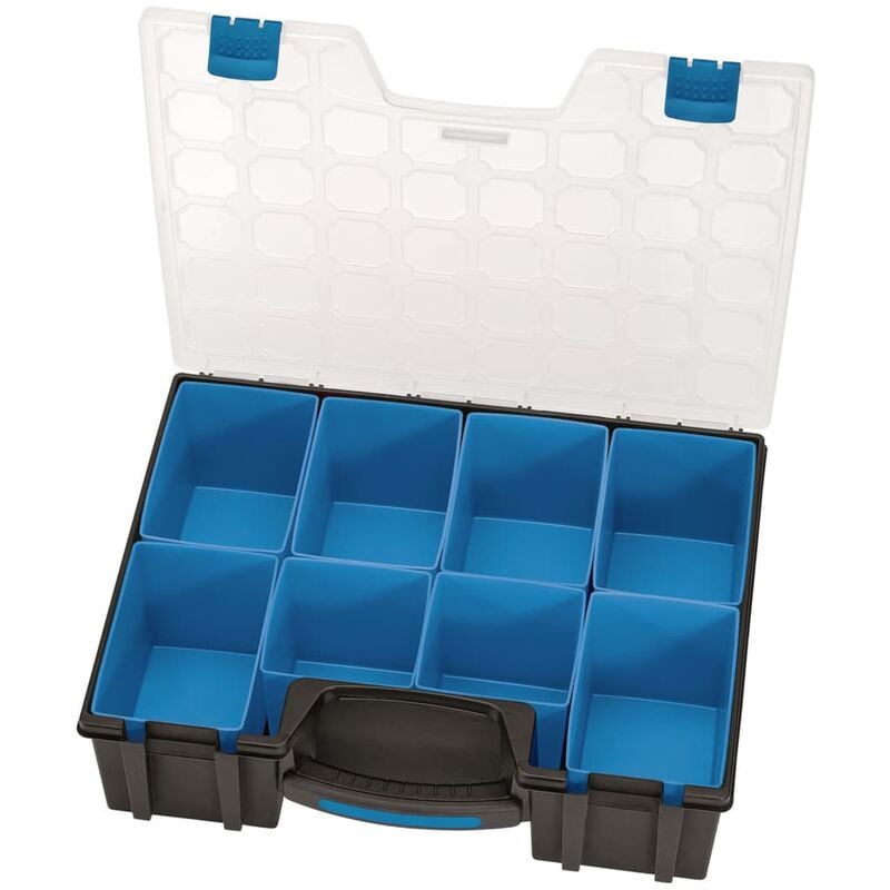 Organizador de herramientas 8 pzas negro 41,5x33x11 cm Draper Tools