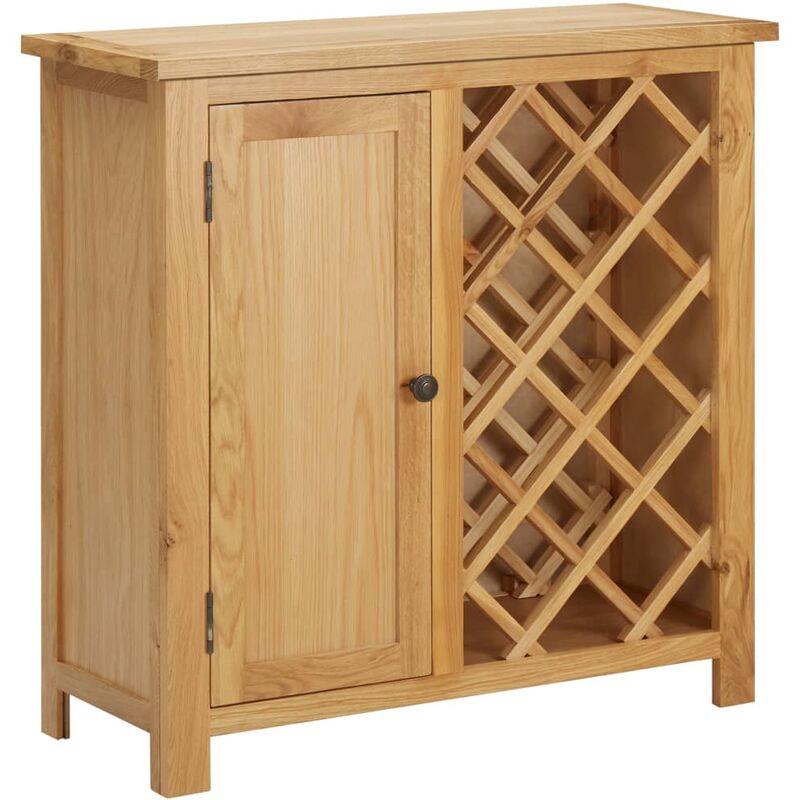 Botellero Para 11 de vino 80x32x80 cm madera 289200 80 32