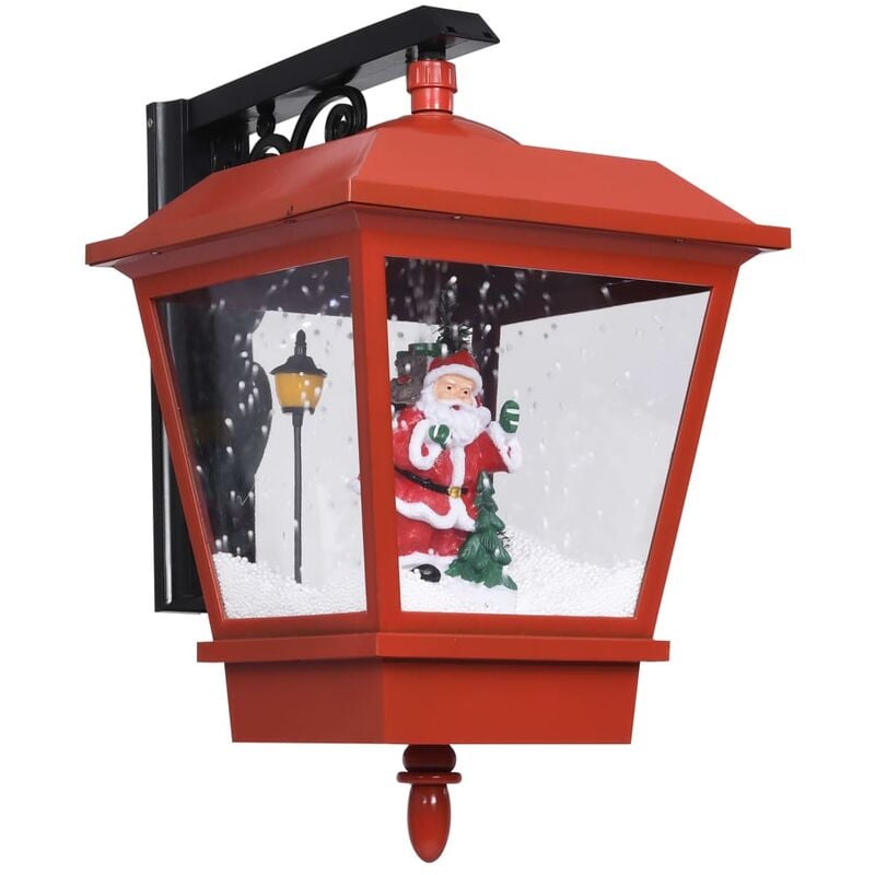 Lámpara De Navidad led y papa noel rojo 40x27x45 cm vidaxl lampara luces