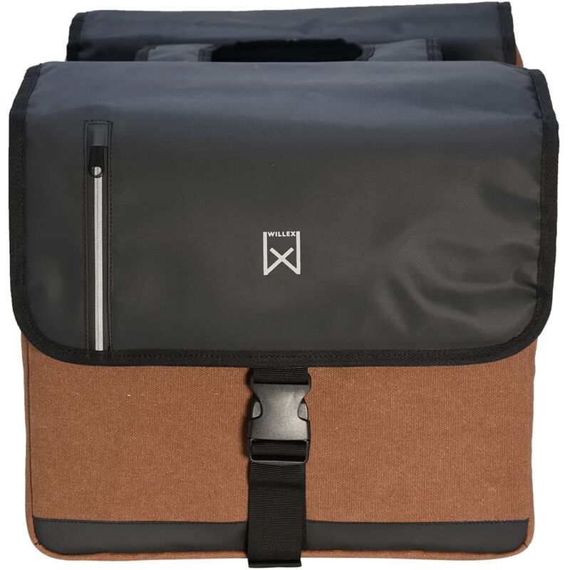 Bolso doble de ejecutivo negro y marrón 46 L Willex