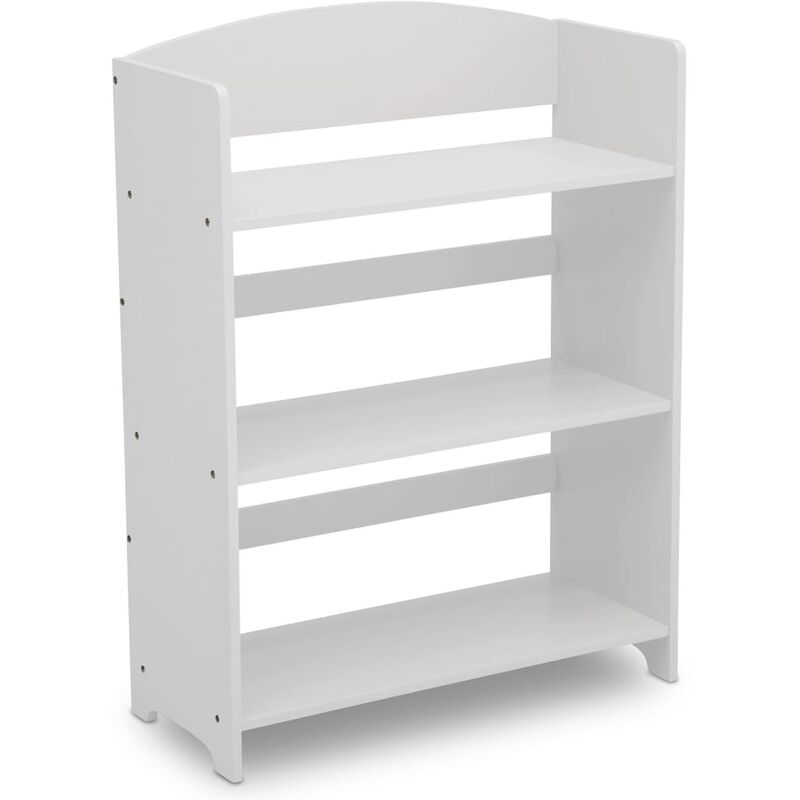 Delta Children Mysize bookshelf greenguard gold certified bianca white estantería blanca