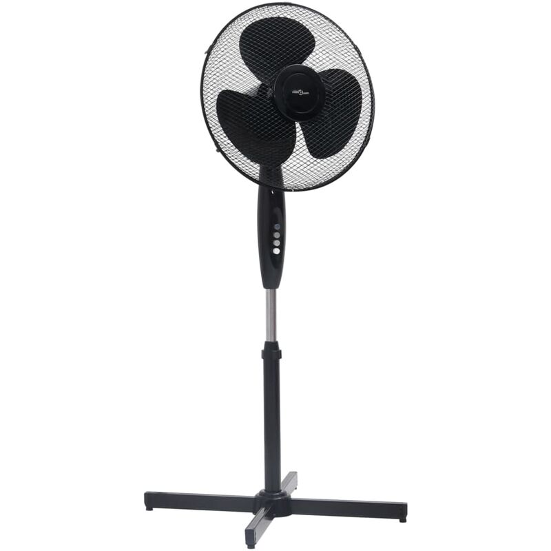 Ventilador de pie Φ40 cm 120 cm negro vidaXL