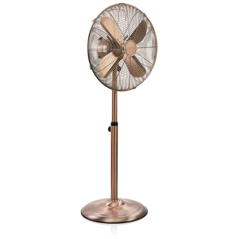 Ventilador de pie retro VE-5971 50 W 40 cm cobre Tristar